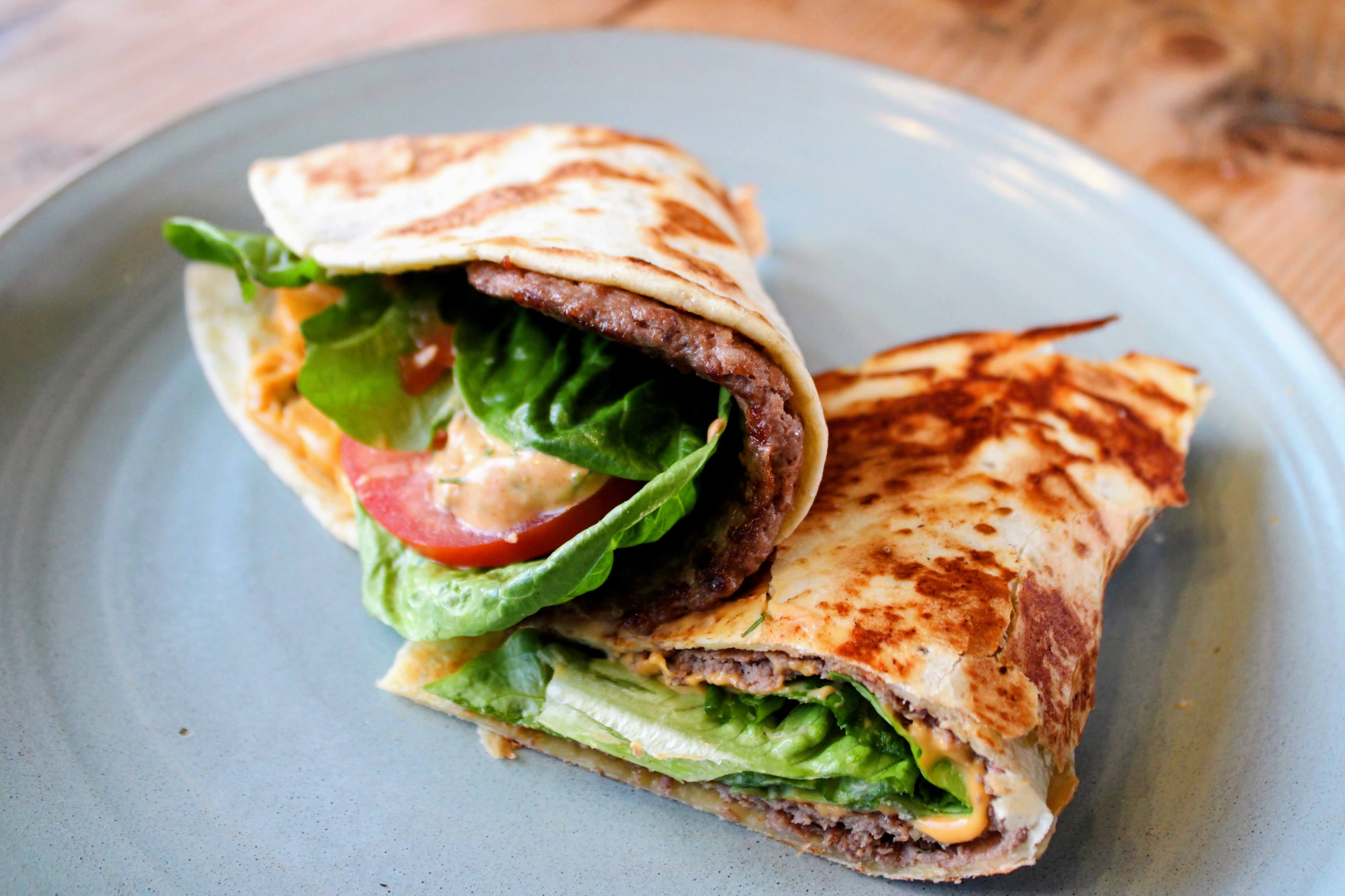McDenni venison wraps