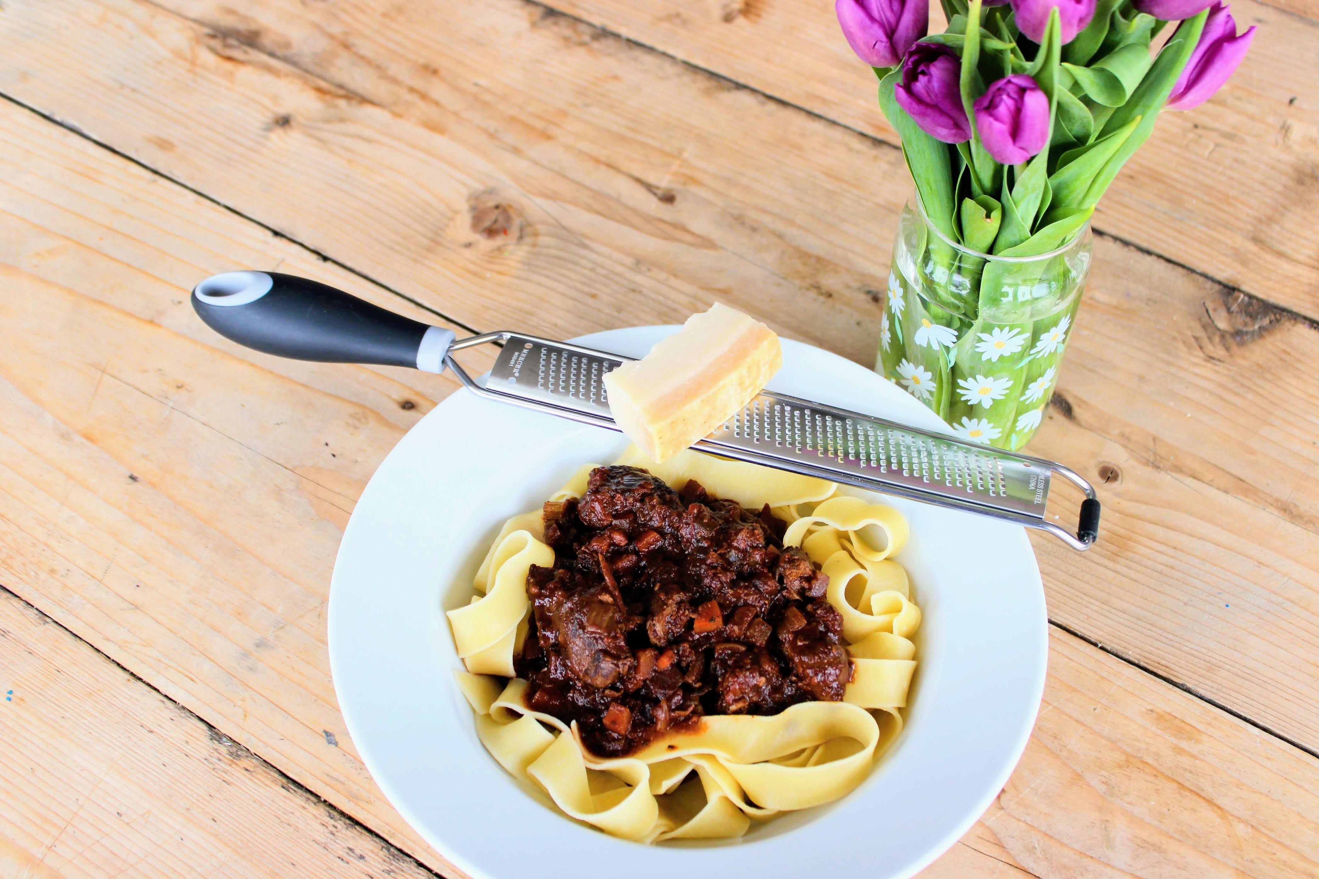 Venison ragu